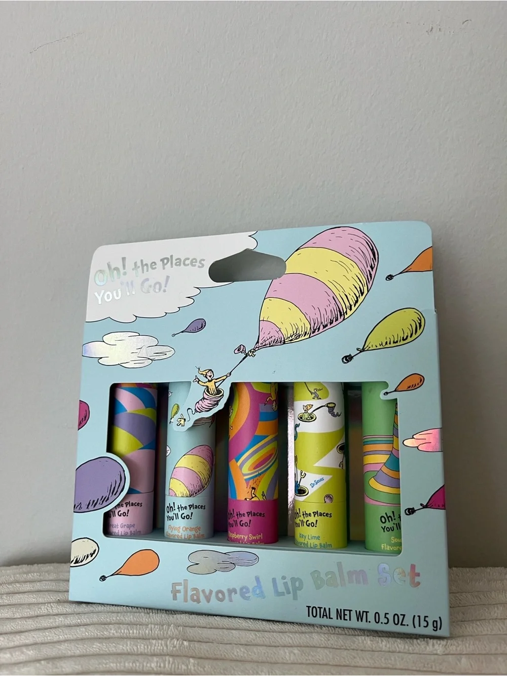 Dr Seuss Flavored Lip Balm Set - Multi-Color